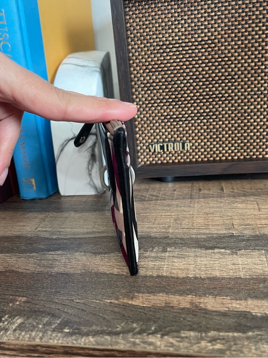 Coach Opt Art Zip Card Holder / Wallet - GREAT CONDITION - Picture 2 of 10